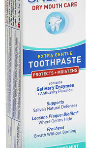 Creme Dental Salivea Dry Mouth Soothing Mint, Tubo De 125 Ml