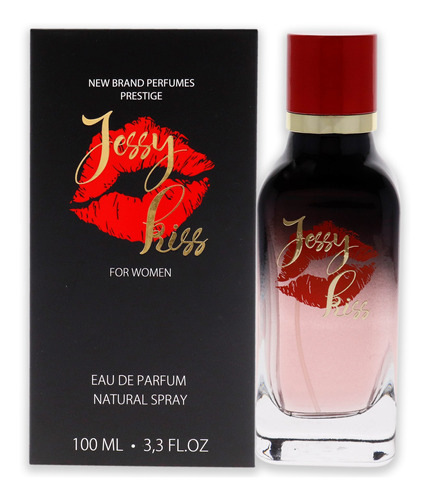 Jessy Kiss By New Brand Para Mulheres - Spray Edp De 3,3 Onç