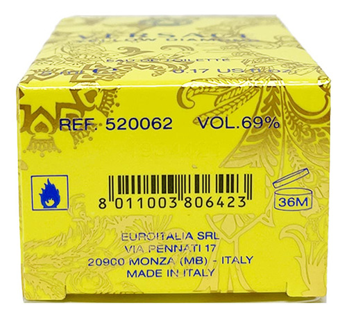 Mini Edição Feminina Versace Yellow Diamond Da Versace 17 On - Imagem 5