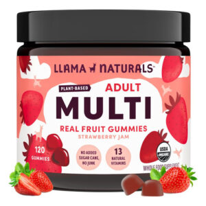 Vitaminas Gomosas Llama Naturals Frutas Inteiras Para Adulto