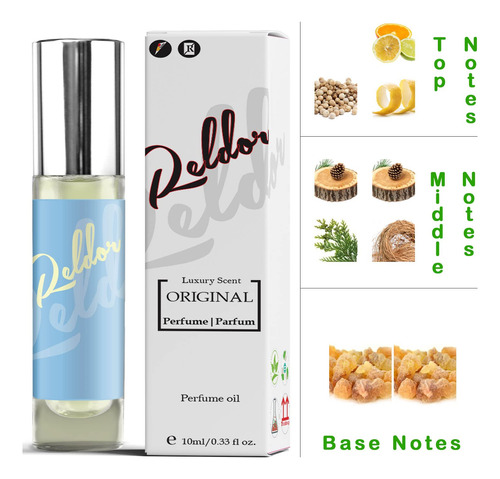 Perfume Masculino Cologne Reldor, Aroma Exclusivo E Sedutor, - Imagem 5
