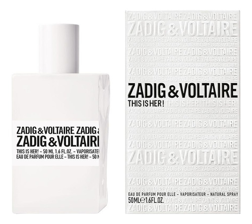 Perfume Zadig & Voltaire This Is Her Eau De Parfum 50ml Spra - Imagem 4