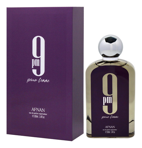 Perfume Afnan 9 Pm Eau De Parfum Para Mulheres, 100ml - Imagem 4