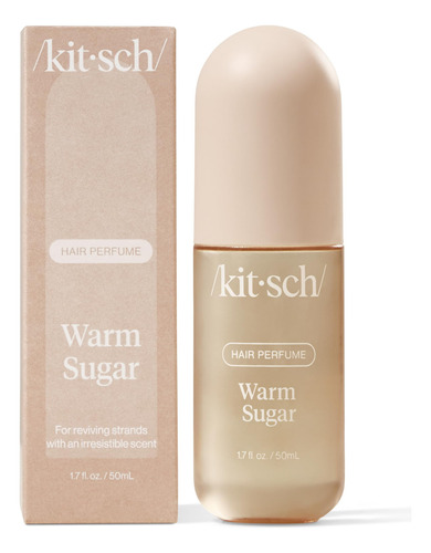 Perfume De Cabelo Kitsch Warm Sugar Clean Desodorizante 50ml Para Mulheres