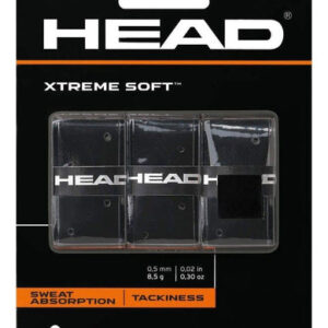 Raquete De Tênis Overgrip Head Xtreme Soft, Pacote Com 3 Uni