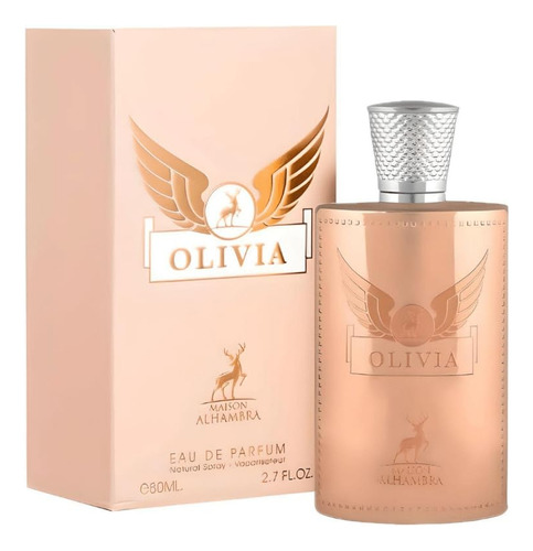 Perfume Lattafa Maison Alhambra Olivia Eau De Parfum 80ml Fo