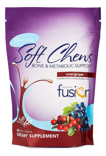 Suplemento Bariatric Fusion Cranberry Grape Calcium 500mg