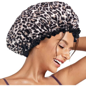 Touca De Banho Aquior Reutilizável À Prova D'água Para Mulhe