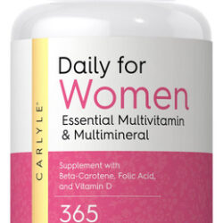 Suplemento Diário Carlyle Para Mulheres, Multivitamínico 365