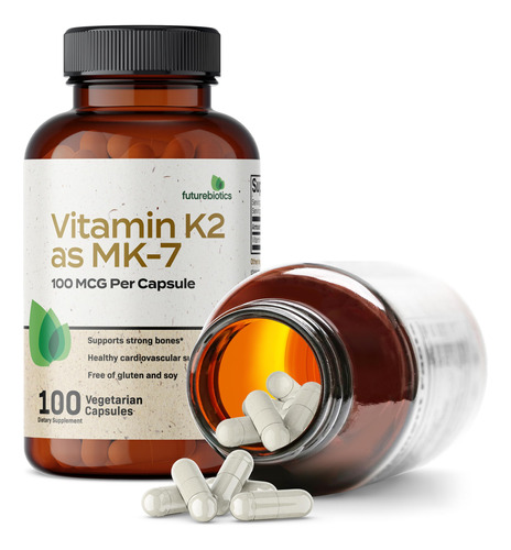Supplement Futurebiotics Vitamin K2 As Mk-7 100mcg - Imagem 4