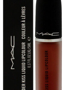 Batom Mac Powder Kiss Liquid 979 Impulsive 5ml Para Mulheres