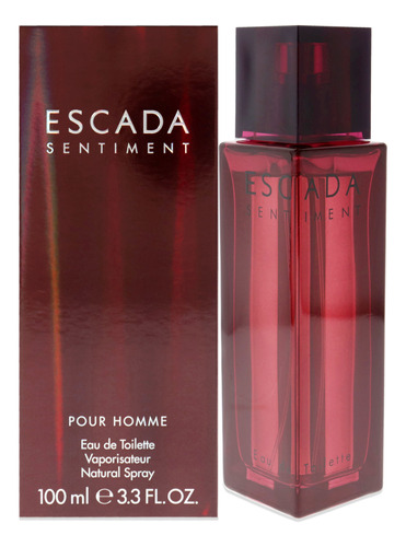 Perfume Sentimento Escada Com 40ml De Spray Edt