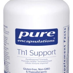 Suplemento Pure Encapsulations Th1 Support 120 Cápsulas