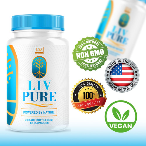 Suplemento Livorka Liv Pure 120 Cápsulas Por 60 Dias - Imagem 3
