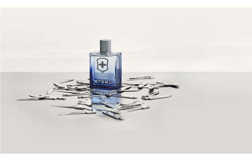 Perfume Victorinox Swiss Army Steel Edt 100ml Para Homens - Imagem 7