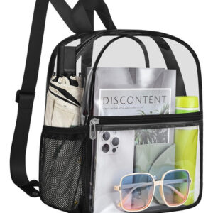 Mochila Transparente Slumou Stadium Aprovada 30x24x15cm Pret