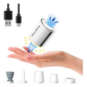 Bomba De Ar Portátil Flextailgear Ty2x Com Lanterna De Acamp