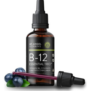 Gotas Sublinguais De Vitamina B12 Mt. Angel Essential Trio-b