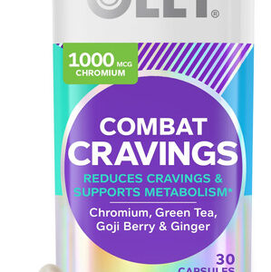 Suplemento Olly Combat Cravings, Metabolism & Energy 30 Cáps