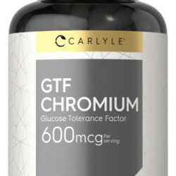 Suplemento Carlyle Gtf Chromium 600mcg 250 Cápsulas