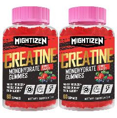 Gomas De Monohidrato De Creatina 5000 Mg Para Mulheres (frut - Imagem 2