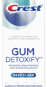 Pasta De Dentes Crest Gum Detoxify Deep Clean 120ml