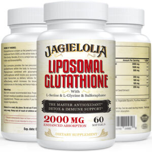 Suplemento De Glutationa Lipossomal Jagielolia 2000mg 180 So