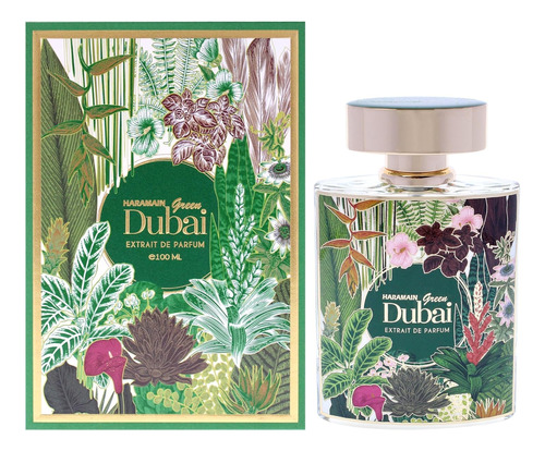 Perfume Al Haramain Green Dubai Unissex 100ml Edp Spray - Imagem 5