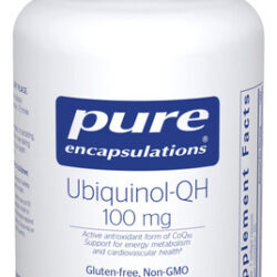 Suplemento De Encapsulamentos Puros Ubiquinol-qh 100mg 60 Cá