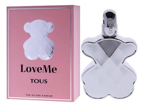 Perfume Tous Love Me Silver Eau De Parfum 90ml Para Mulheres - Imagem 4
