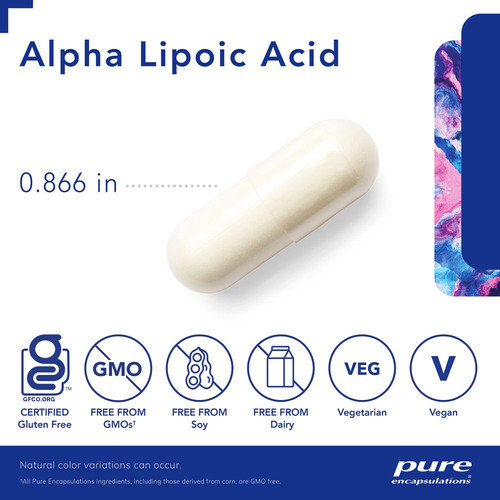 Suplemento De Encapsulamentos Puros De Ácido Alfa Lipóico 10 - Imagem 3