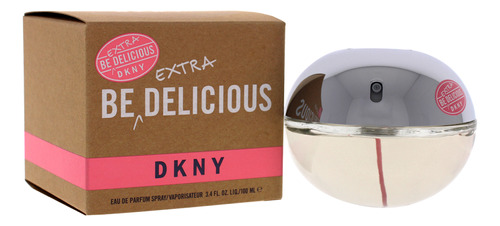 Dkny Be Extra Delicioso Eau De Parfum Spray 3.4 Oz - Imagem 3