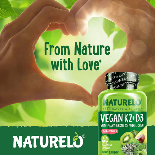 Suplemento Do Sistema Imunitário Naturelo Vegan K2+d3 60 - Imagem 7