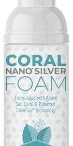 Pasta De Dentes Coral Nano Silver Foaming Cool Mint 120ml