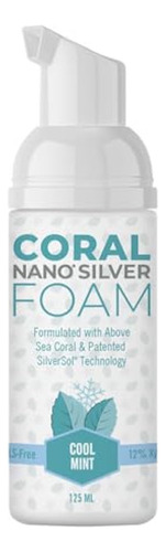 Pasta De Dentes Coral Nano Silver Foaming Cool Mint 120ml