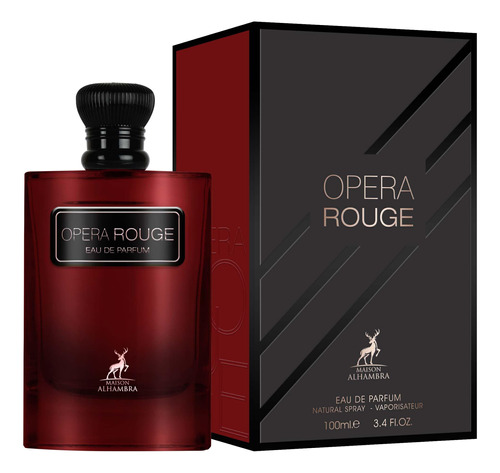 Perfume Maison Alhambra Opera Rouge Eau De Parfum 100ml - Imagem 2
