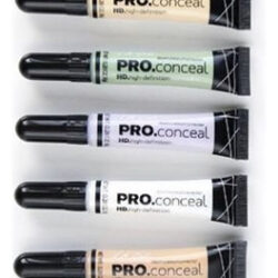 Conjunto De Corretivo L.a. Girl Pro Conceal Laranja, Amarelo