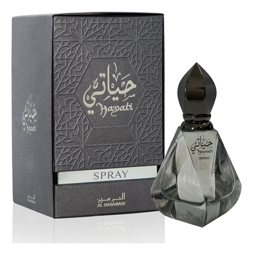 Perfume Al Haramain Hayati Eau De Parfum 100ml Unisex Spray - Imagem 2