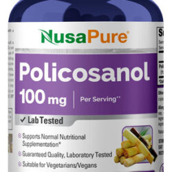 Suplemento Nusapure Policosanol 100mg 180 Cápsulas Vegetais