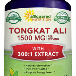 Suplemento Asquared Nutrition Tongkat Ali 1500 Mg 120 Cápsul