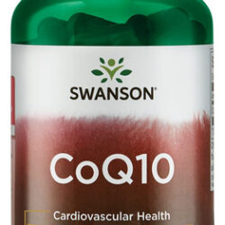 Suplemento Swanson Coq10 Cardiovascular Brain Energy 200 Mg