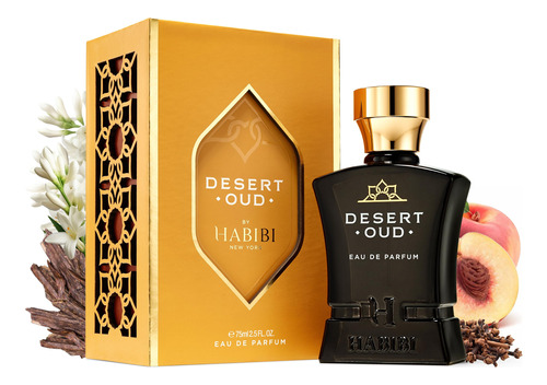 Perfume H Habibi Desert Oud Arabian Eau De Parfum Para Homen