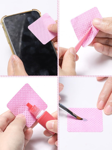 Toalhetes Para Unhas Teoyall Lint Free 400 Tecido Não Tecido - Imagem 6