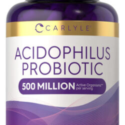 Probiótico Carlyle Acidophilus 500 Milhões De Cfu 200 Cápsul