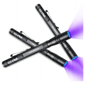 Lanterna Uv Cosmoing 395nm Blacklight Zoom À Prova D'água
