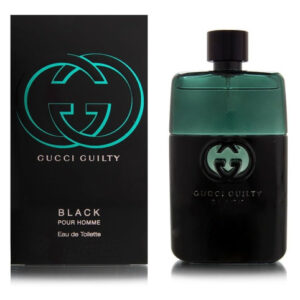 Spray Gucci Eau De Toilette Para Homens, Guilty Black Pour H