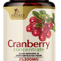 Suplemento Nature&quots Nutrition: Extrato De Cranberry 25200 Mg