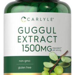 Suplemento De Extrato De Carlyle Guggul 1500 Mg 180 Cápsulas
