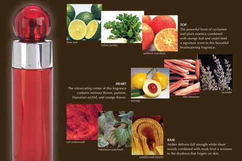 Spray Corporal Perry Ellis 360° Vermelho Para Homens - Imagem 2