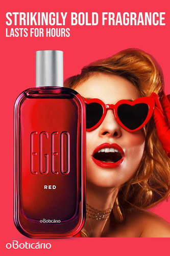 Perfume O Boticario Egeo Red Eau De Toilette 90ml For Women - Imagem 6